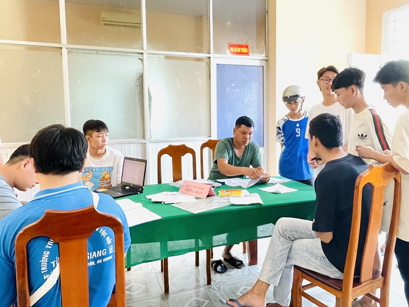 Đăng ký nghĩa vụ Quân sự cho công dân nam đủ tuổi 17